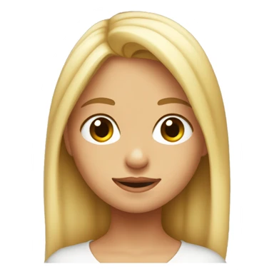 niña rubia durmiemdo sticker