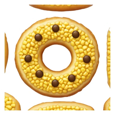 corncob doughnut sticker