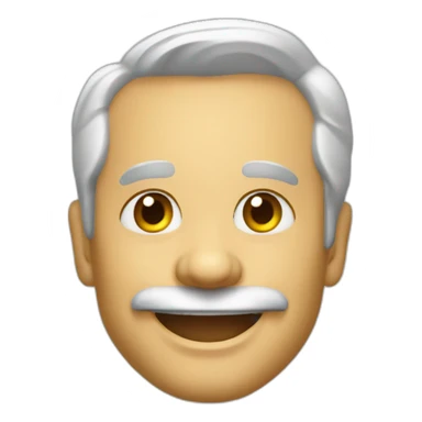 The known leader of USSR smiling sticker