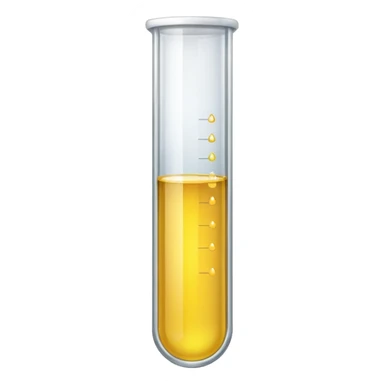 urine test tube sticker