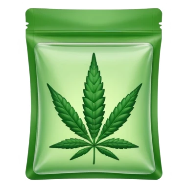 cannabis weed pack zip transparent sticker