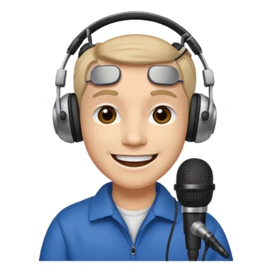 radio show host sticker