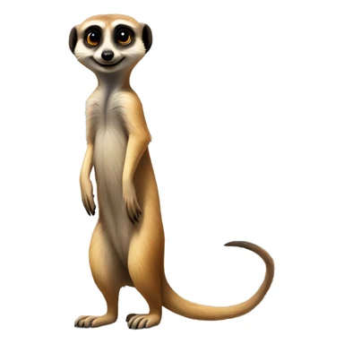 A meerkat sticker
