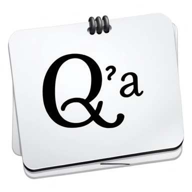 q&a sticker