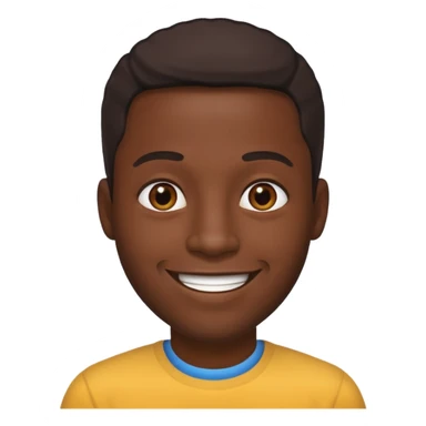 Ear of a black man sticker