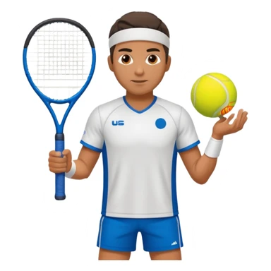 padel player latino sticker
