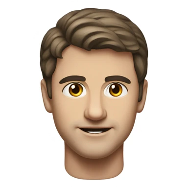 Paul Mescal actor realistic portrait small eyes lifelike sticker