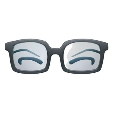 glasses with logo optic space sticker
