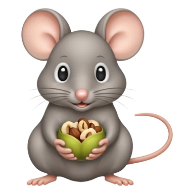 Quiet as a mouse with big nuts sticker