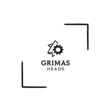 Professional business logo with elegant design sticker