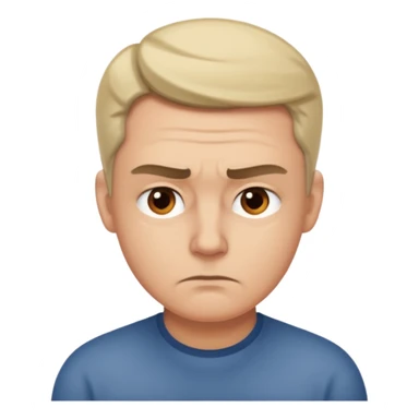 thinking hard sticker