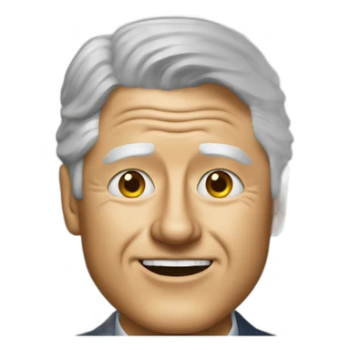 Bill Clinton sticker