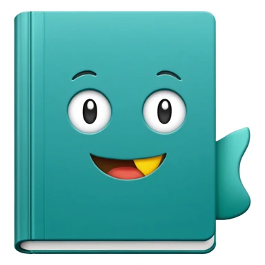 book with 008DA6 teal blue-green color cover sticker