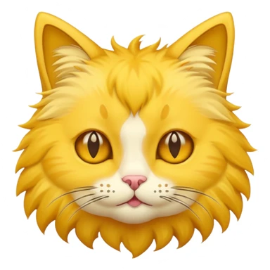 A star with a cat face ⭐️🐱 sticker