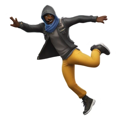 Fortnite skin dancing sticker