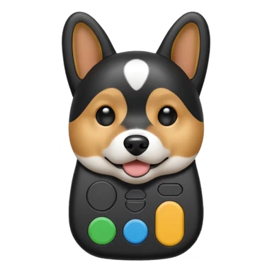 Dog clicker sticker
