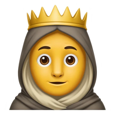 een dwerg met een groot hoofd sticker