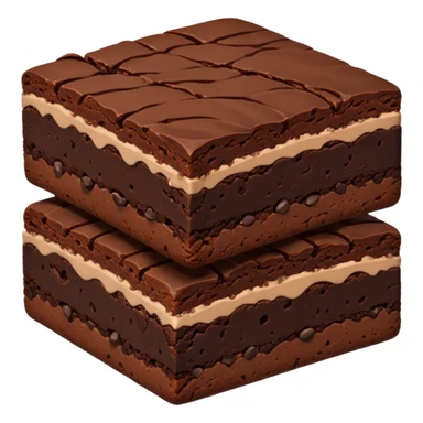 Triple Chocolate Brownie sticker
