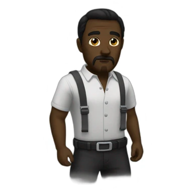 Zemmoure noir  sticker