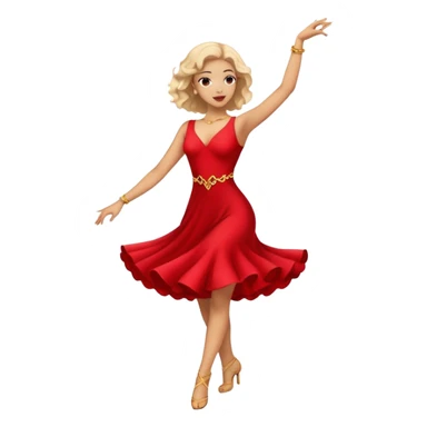 Minie bailando sticker