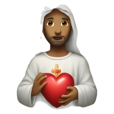 Christian Sacred Heart sticker