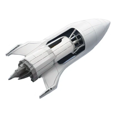 Space X starship sticker