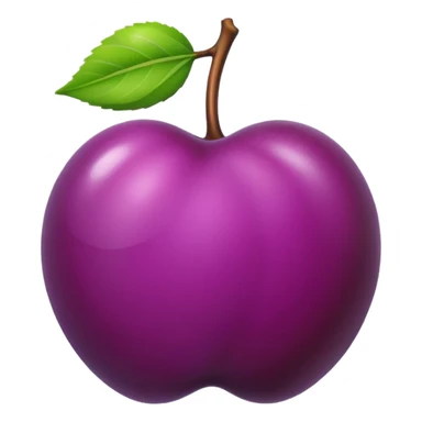 plum sticker