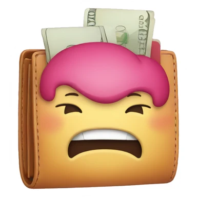 happy fat wallet sticker