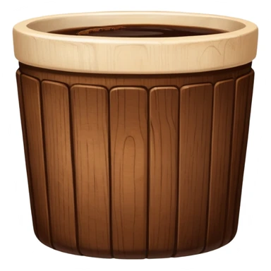 wooden kitchen cup sticker