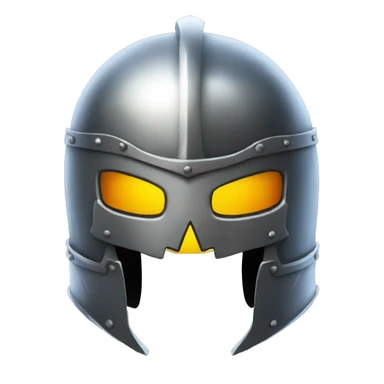 Knight helmet with punisher skull inside sticker