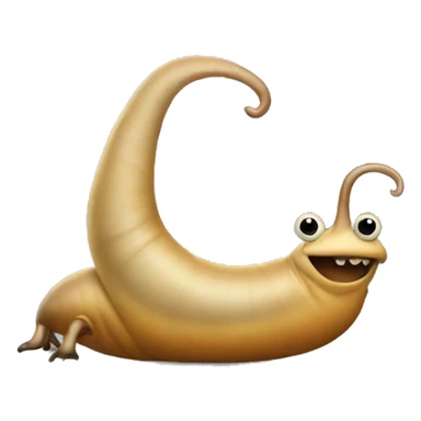 Slug with  legs and heels  sticker