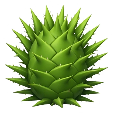 an emoji with thorns sticker