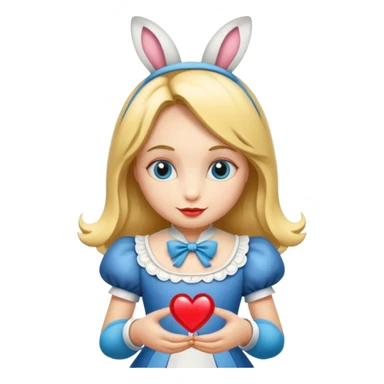 Alice in wonderland sticker