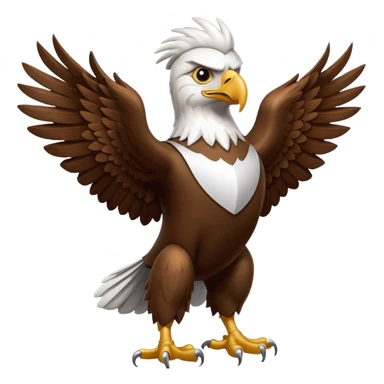 liberty university eagle mascot sticker