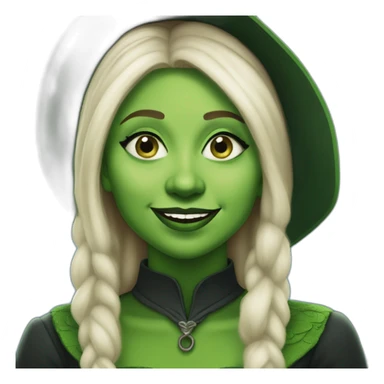 Elphaba wicked cynthia erivo sticker