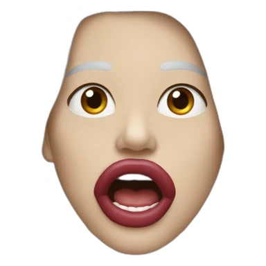 Grosse Bouche sticker