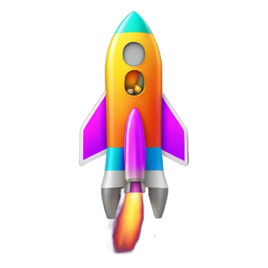 party rocket with the word "EPK 2.0" sticker