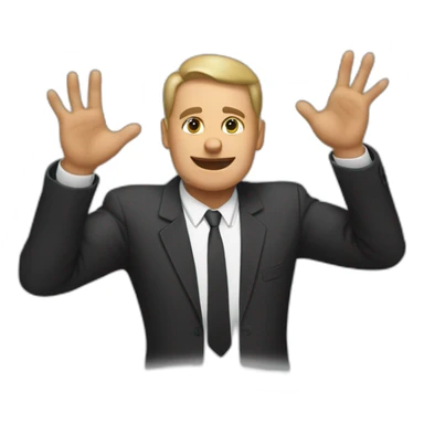 Eric Addams flipping people off sticker