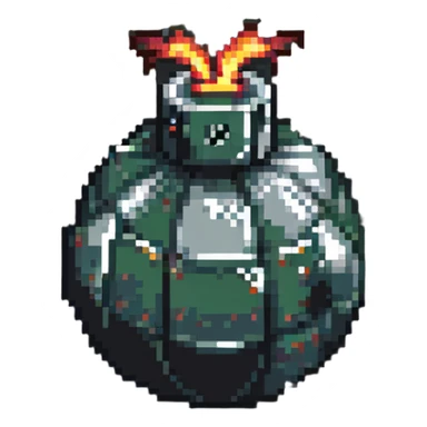 bomb power up without fuse sticker