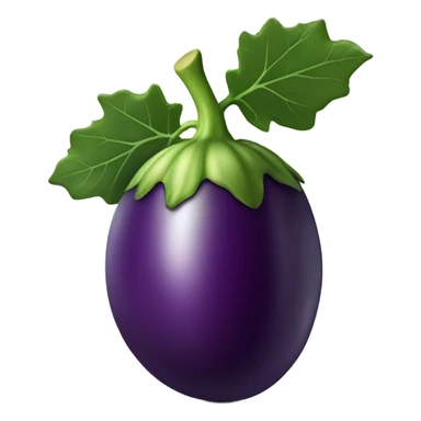 Vinny eggplant sticker
