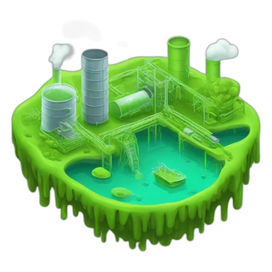 ecological-factory-of-algae sticker