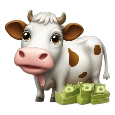 cash for cows sticker