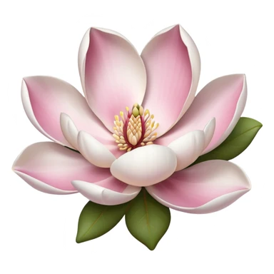 Magnolia flower sticker