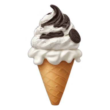 cookies and cream soft serve sticker