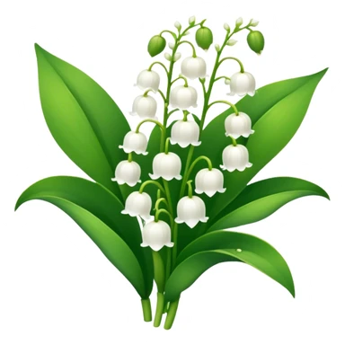 lily of the valley sticker