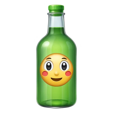 Une bouteille de get 27  sticker