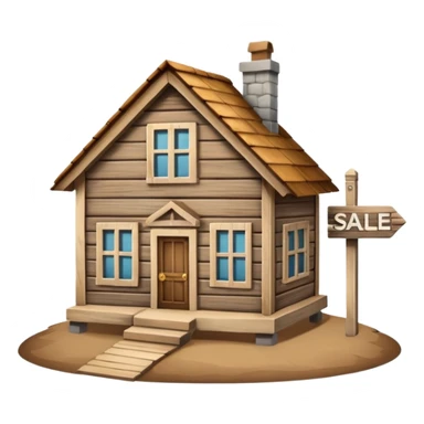 house for sale sign sticker