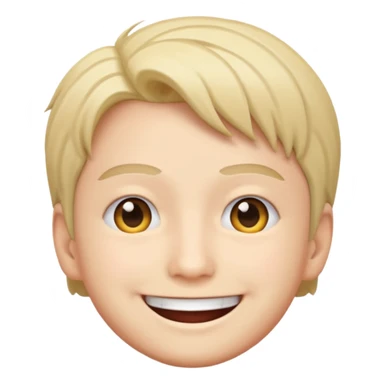 GOJO SATORU SMILING EMOJI sticker