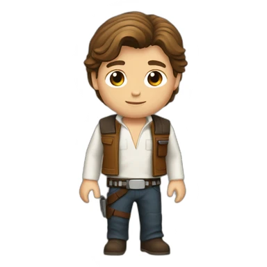 Young Han Solo sticker