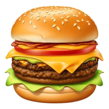 Avocado Bacon Cheeseburger  sticker